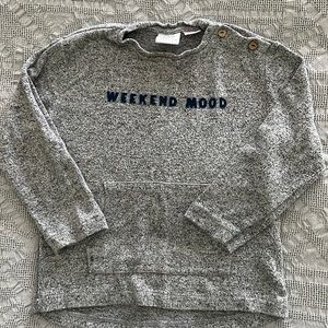 Boys 2-3 T Sweatshirt with Weekend Mood